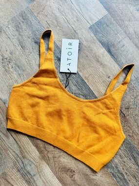 NWT Atoir The Misty Crop Honey Knit Cutout Bottom AUS M/10 US 6